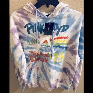 Women’s Tie Dye Pink Floyd Hoodie